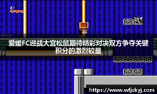 爱媛FC迎战大宫松鼠期待精彩对决双方争夺关键积分的激烈较量